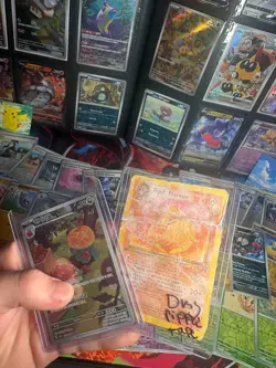 Pokemon Cards 150+ Bulk Lot Multi-Language Holos +2 Top Loaders +5 Stickers - Image 3