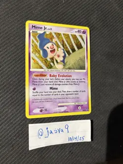 Mime Jr. #DP22 Pokemon Promo Card – Diamond & Pearl Era – Holo - Image 2