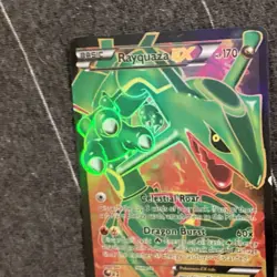 Pokemon TCG Rayquaza EX Full Art Ultra Rare Roaring Skies 2015 Card 104/108 - Image 1