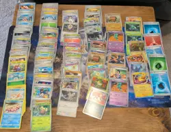Lot Of 163 Pokemon Cards Holo, Reverse Holo, Bulk, Poke Ball - Image 1
