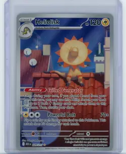 Heliolisk 229/217 IR Full Art - Pokemon TCG Card Mega Evo Ascended Heroes NM - Image 1