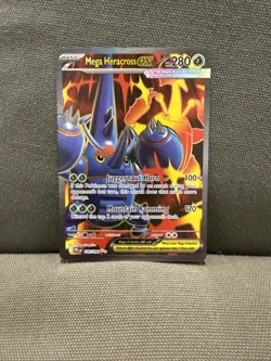 Mega Heracross ex 108/094 Me02: Phantasmal Flames Holo - Pokemon Card - Image 1