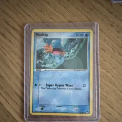 Pokemon Mudkip POP Series 4 011/017 Regular 50 HP Common Super Hypno Wave Card - Image 1