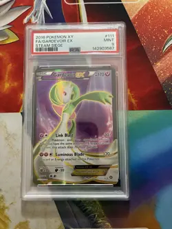 POKEMON CARD 2016 POKEMON XY STEAM SIEGE #111 FULL ART/GARDEVOIR EX PSA 9 - Image 1