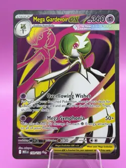 Pokemon Mega Gardevoir EX TCG Full Art Mega Evolution Card #159/132 - Image 1