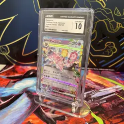 CGC 10 Espeon ex 63/187 Holo • Terastal Festival Pokemon Card - Image 1
