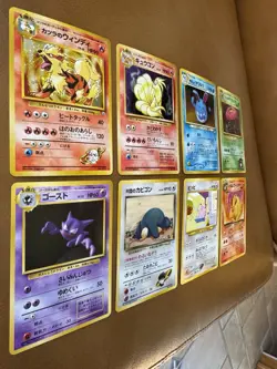 Pokemon TCG Vintage Old Back Japanese 8 Card Holo Base Neo Lot NM/LP - Image 3