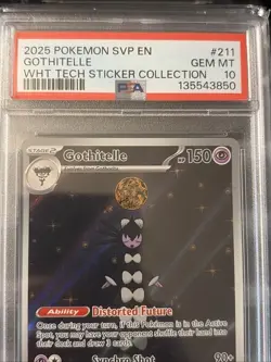 Gothitelle 211 Sv: Scarlet & Violet Promo Cards Holo PSA 10 - Image 3