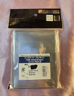 Bushiroad Sword Art Online Silica Idol Card Sleeves *New/Sealed* - Image 2
