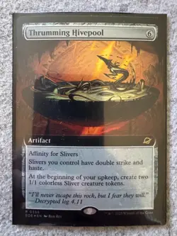 EOE0356 Thrumming Hivepool (Extended Art) Edge of Eternities Foil - Image 1