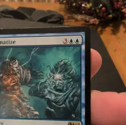 Magic: The Gathering Traumatize Rare Core Set 2010 Sorcery Blue Greg Staples 77 - Image 3