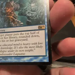 Magic: The Gathering Traumatize Rare Core Set 2010 Sorcery Blue Greg Staples 77 - Image 4