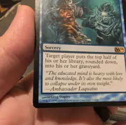 Magic: The Gathering Traumatize Rare Core Set 2010 Sorcery Blue Greg Staples 77 - Image 5