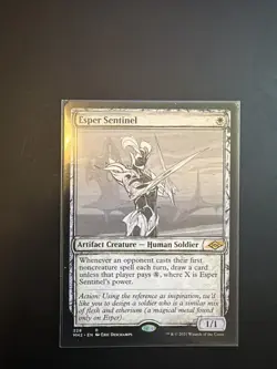 Esper Sentinel Sketch Showcase MTG Modern Horizons 2 MH2 Regular - Image 1