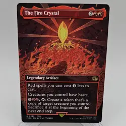 Magic: The Gathering The Fire Crystal Borderless Non-Foil NM - Image 1