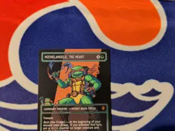 Michelangelo, the Heart (0092) (Borderless) (Surge Foil) Commander: TNMT - Image 4