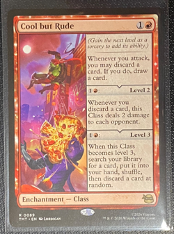 Cool but Rude Teenage Mutant Ninja Turtles Regular Non-Foil MTG TMT #89 NM/M - Image 1