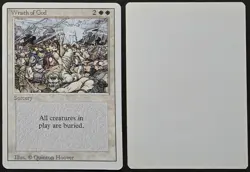 UNSIGNED MtG Magic Quinton Hoover Artist Proof _ Revised _ WRATH OF GOD _ 1/100! - Image 1