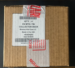 2025 Magic The Gathering Final Fantasy Commander Deck Collectors Edition Sealed - Image 1