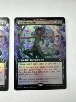 2x Mornsong Aria (Extended Art Foil) Lorwyn Eclipsed Foil Mtg - Image 3