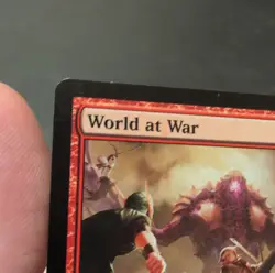 Magic: The Gathering World at War Rare Rise of the Eldrazi Sorcery Red Regular … - Image 2