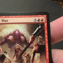 Magic: The Gathering World at War Rare Rise of the Eldrazi Sorcery Red Regular … - Image 3