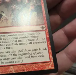 Magic: The Gathering World at War Rare Rise of the Eldrazi Sorcery Red Regular … - Image 4