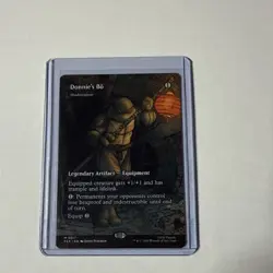 MTG Donnie's Bo - Shadowspear (Borderless) Teenage Mutant Ninja Turtles - Image 1
