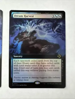 2x Dream Harvest (Extended Art Foil) Lorwyn Eclipsed Mtg ECL - Image 3