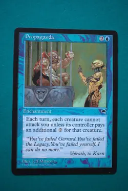 Propaganda - MTG - Tempest - Never Played - Magic The Gathering(1) - Image 1
