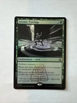 Seismic Tutelage (Foil) Avatar: The Last Airbender: Eternal-Legal ATLA Mtg - Image 1