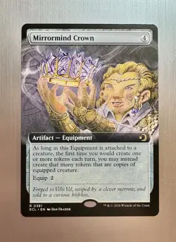Mirrormind Crown - 381 - MTG: Lorwyn Eclipsed - Extended Art - Rare - Regular - Image 1