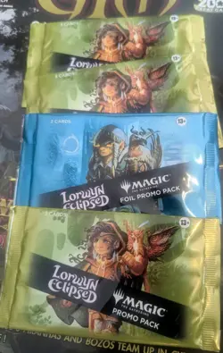 2026 Magic the Gathering MTG LORWYN ECLIPSED (1) Foil & (3) Promo Packs NEW - Image 1