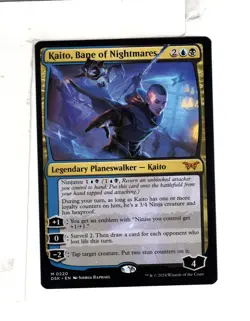 MTG SkeenAB Kaito Bane of Nightmares from DSK. NM. - Image 1