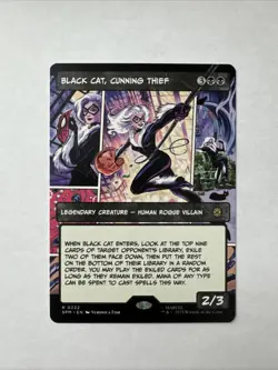 Black Cat, Cunning Thief (Borderless) Marvel's Spider-Man Regular - Image 1