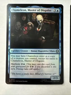 2x Chameleon, Master of Disguise (Foil) Marvel's Spider-Man Spm Mtg - Image 2
