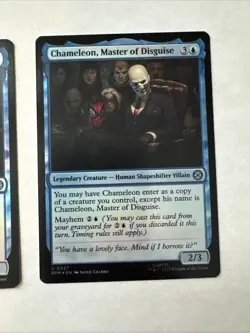 2x Chameleon, Master of Disguise (Foil) Marvel's Spider-Man Spm Mtg - Image 3