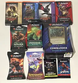 11 MTG Sealed Products - Commander Deck With 10 Boosters - MEGA SALE LOT #41 - Image 1