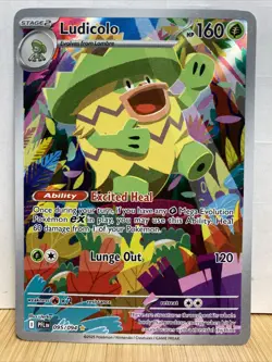 Pokemon Phantasmal Flames Ludicolo Full Illustration Ultra Rare Card 95/94 - Image 1