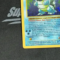 Pokemon Base Set Shadowless Blastoise #2 Holo Near Mint NM - Image 2