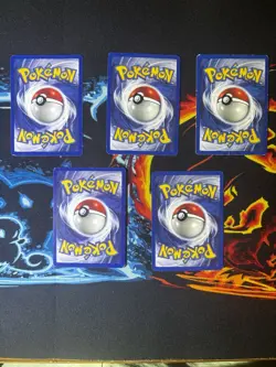Pokemon TCG Team Rocket X5 Vintage WOTC Mixed Condition - Image 2