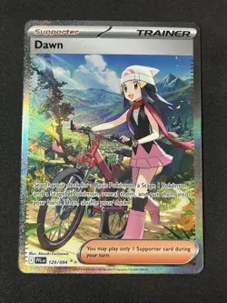 2025 Pokemon Full Art Trainer Dawn 129/094 Phantasmal Flames Holo (B) - Image 1