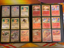 B6 POKEMON BINDER COLLECTION LOT VINTAGE HOLO RARE FOSSIL MUK V EX RADIANT BASE - Image 3