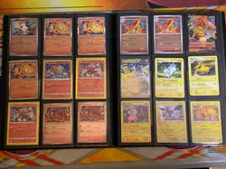 B6 POKEMON BINDER COLLECTION LOT VINTAGE HOLO RARE FOSSIL MUK V EX RADIANT BASE - Image 5