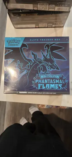 Mega Evolution Phantasmal Flames Elite Trainer Box ETB Sealed pokemon - Image 1