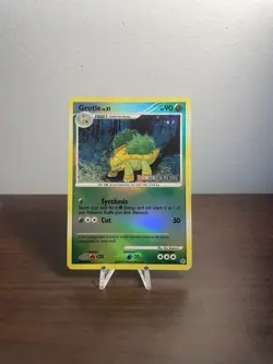 Grotle - Stamped - Reverse Holo - 49/130 Diamond & Pearl - Pokemon TCG - 2007 - Image 1
