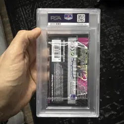 Pokemon Sword & Shield Fusion Strike Booster Pack Sealed Gengar Art PSA 9 - Image 2