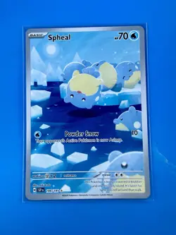 Pokemon: Spheal - 199/191 - SV08: Surging Sparks (SSP) Holo Illustration Rare - Image 1