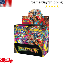 POKEMON TCG Mega Evolution Booster Box 36 Sealed ENG English NEW - Image 1