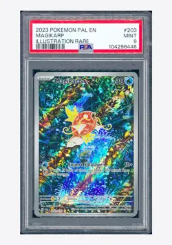Pokemon PSA 9 Magikarp Illustration Rare 2023 203/193 PAL English - Image 1